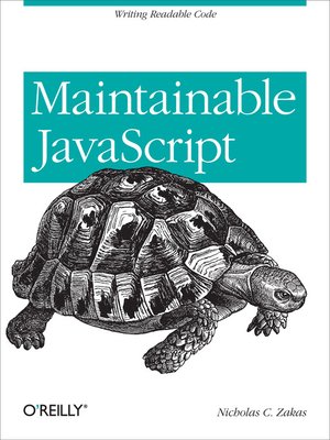 cover image of Maintainable JavaScript